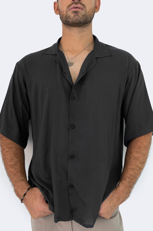 Slate Texture Oversized Shirt