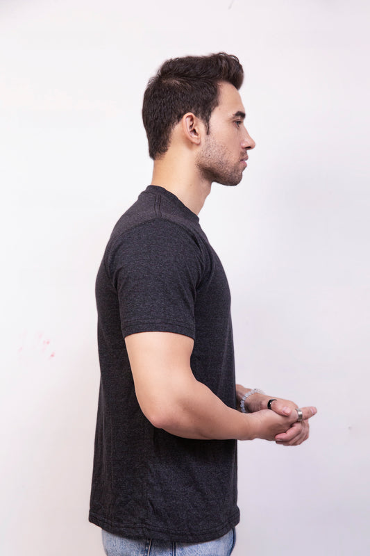 Basic Black dotted Tee