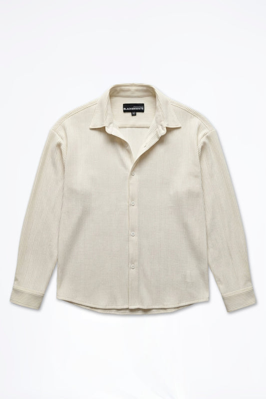 SOLÉA Classic Beige Oversized Shirt