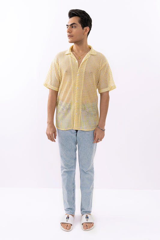 Lemonade Crochet Shirt