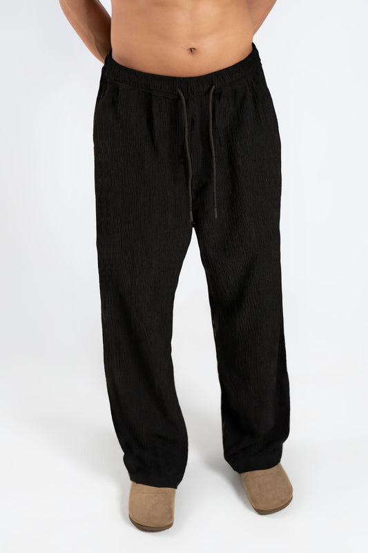 Black Jogger Trouser Pants