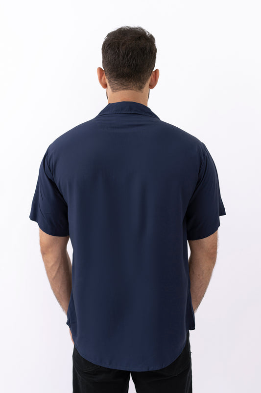 Basic Navy Blue Shirt