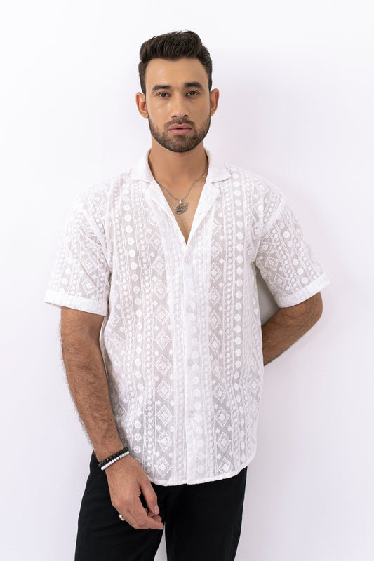 ThreadCrafted Crochet Shirt