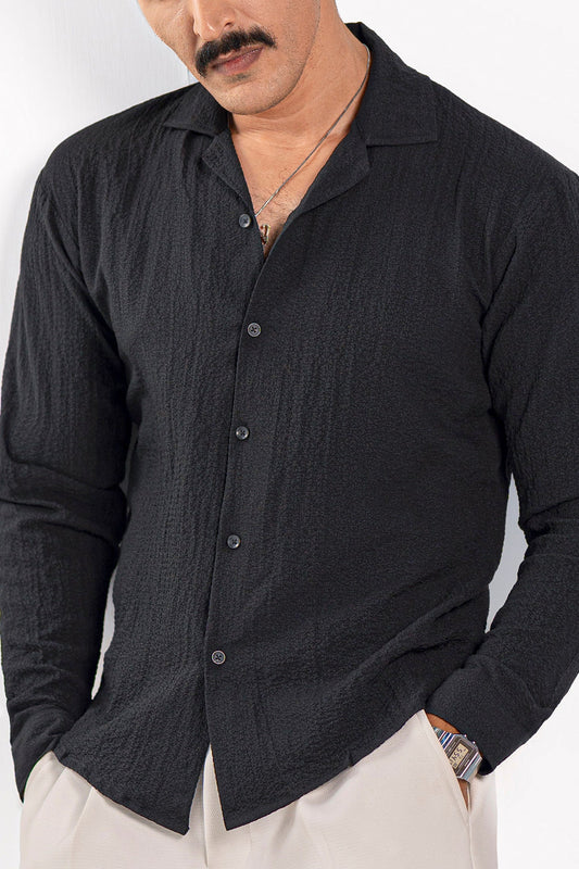 Charcoal Creased Shirt