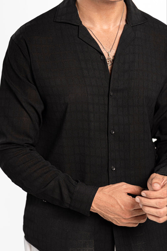 Boxy Textured Shirt