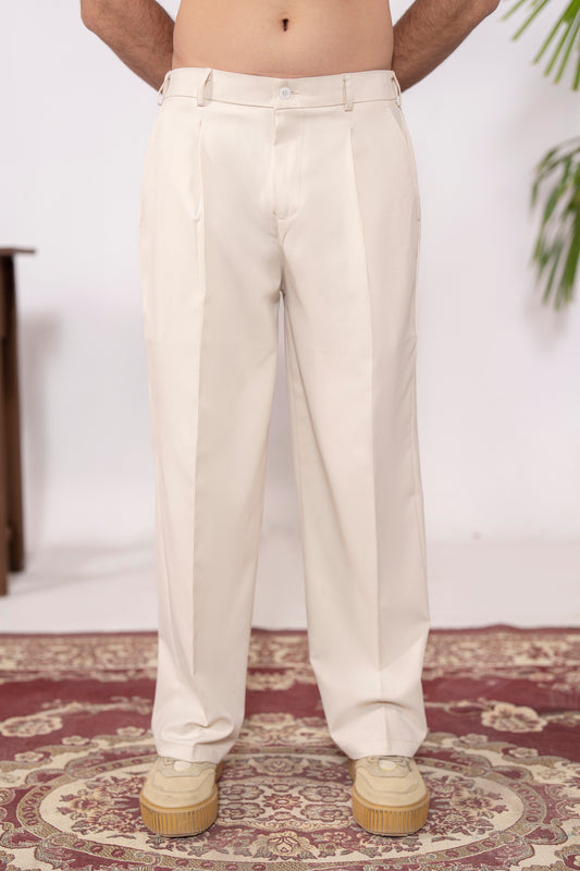 Classic Fawn Pleated Pants