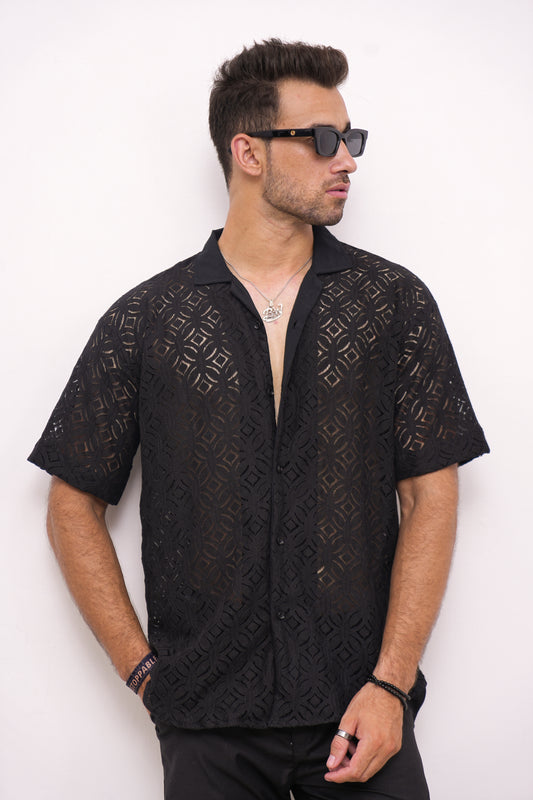Versatile Crochet Shirt