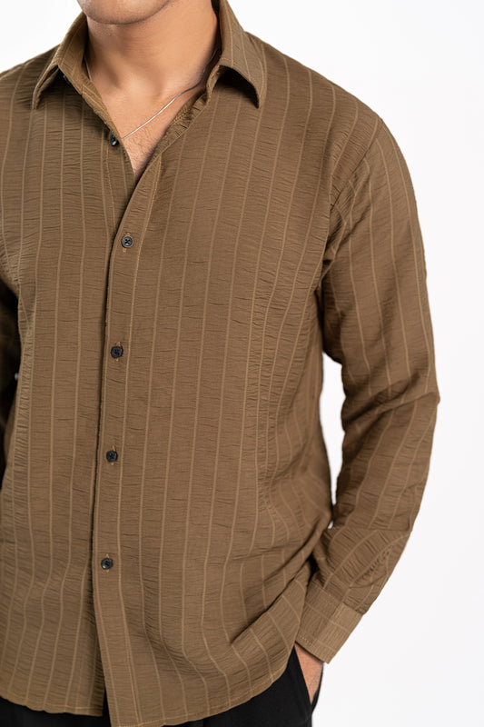 Tawny Rippled Shirt