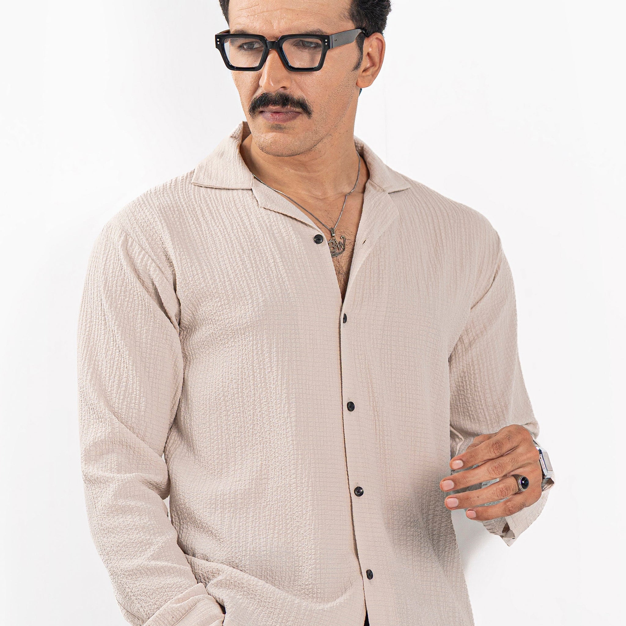 Oaty Creased Shirt