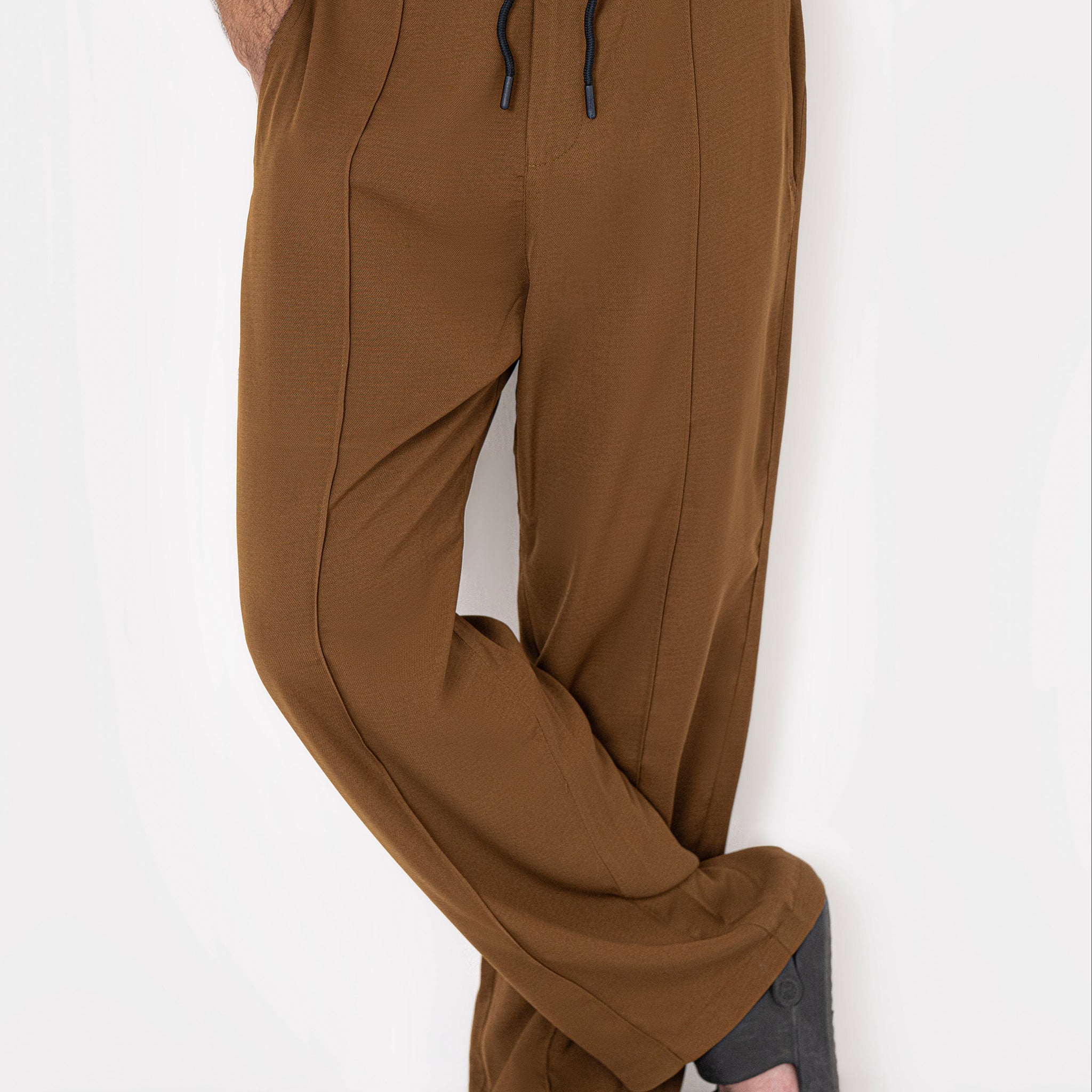 Clay Brown Pintex Pants