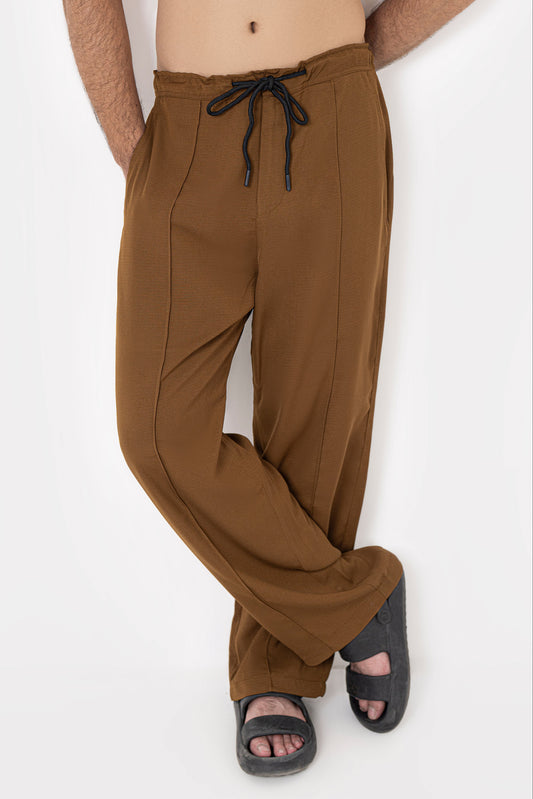 Clay Brown Pintex Pants