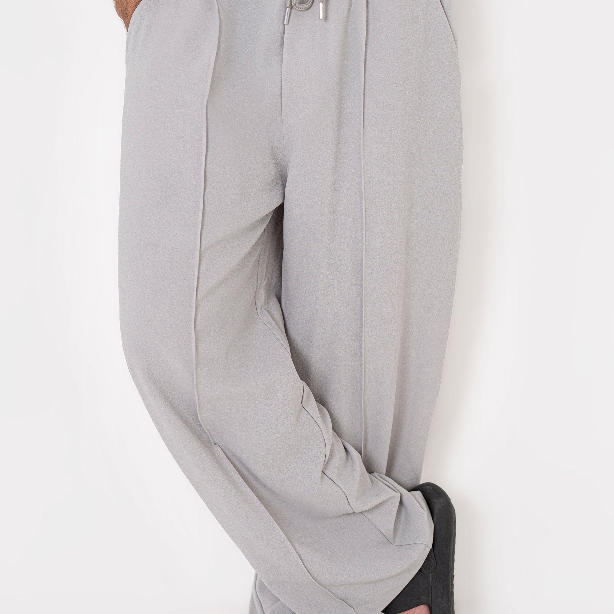 GreyThreads Pintex Trouser Pants