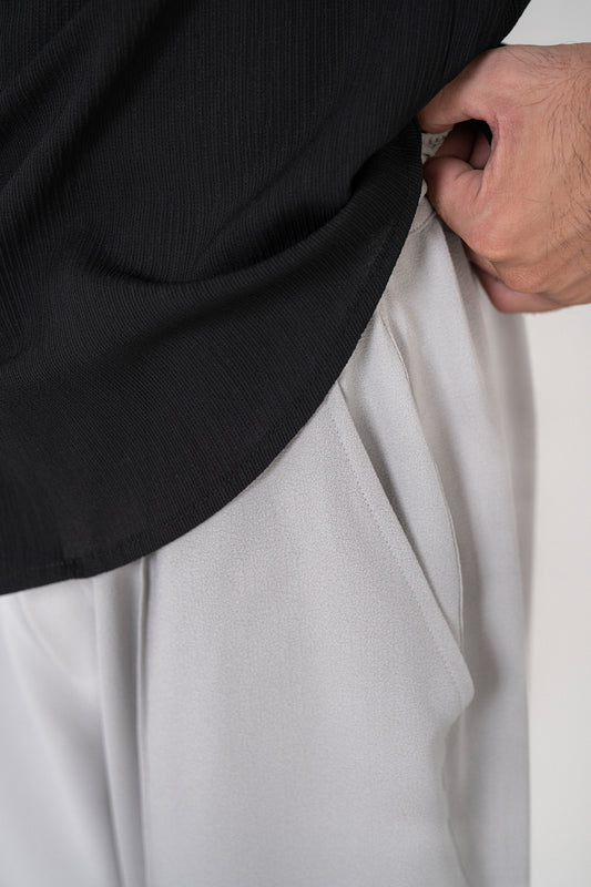 GreyThreads Pintex Trouser Pants