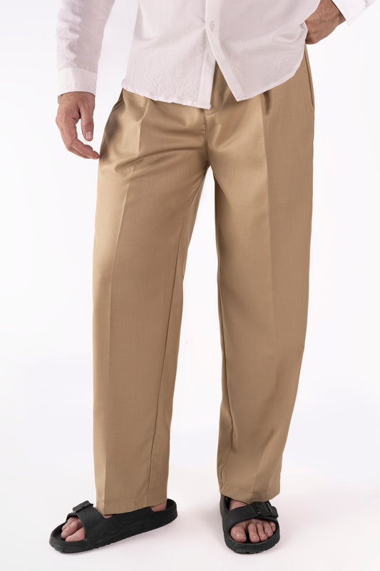 Classic Lattéa Pleated Pant