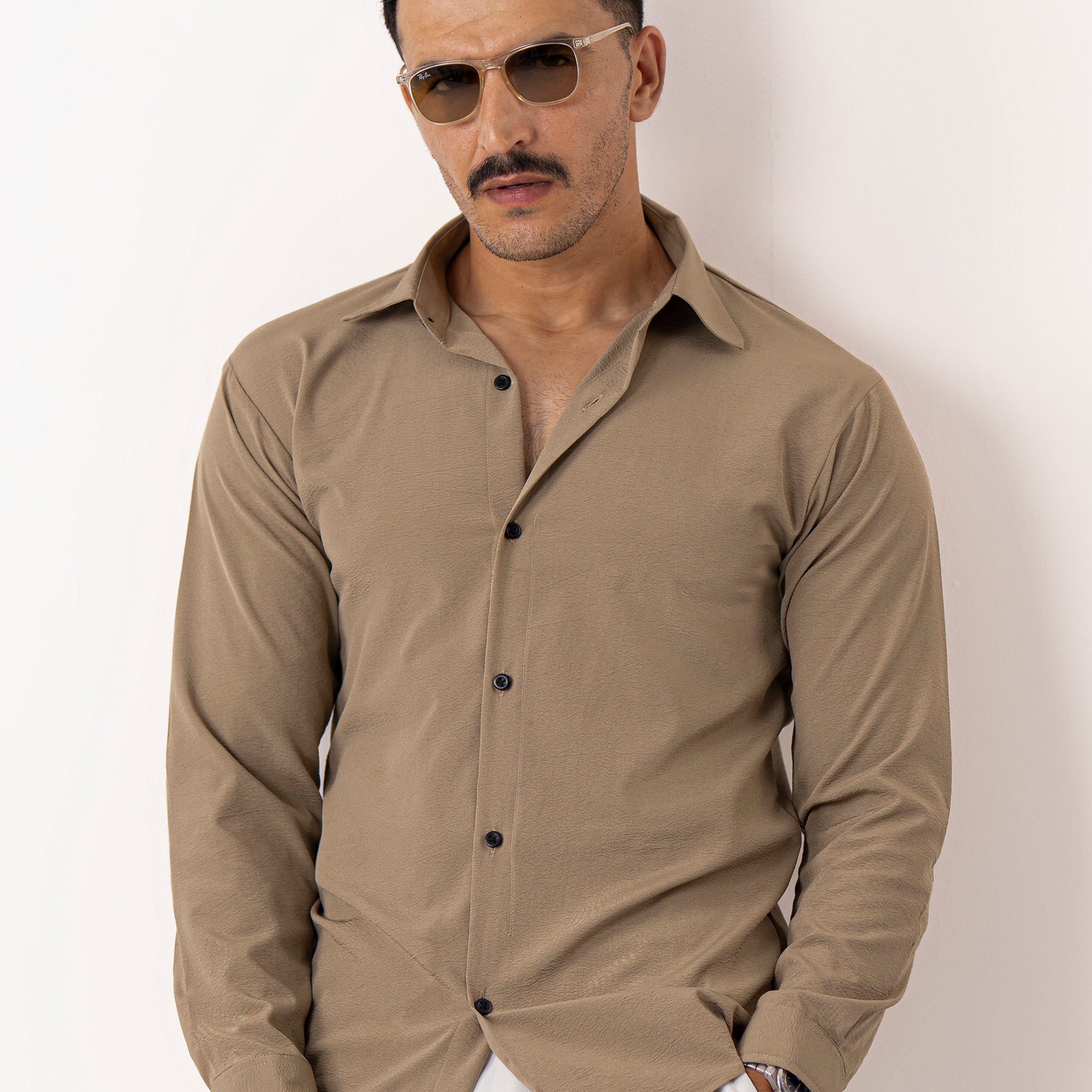 Tawny Textured Shirt