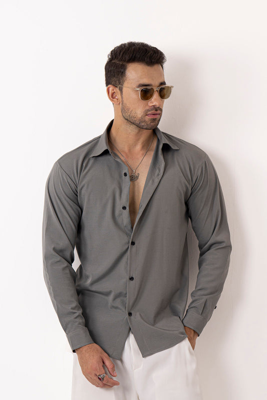 Ashen Textured Shirt