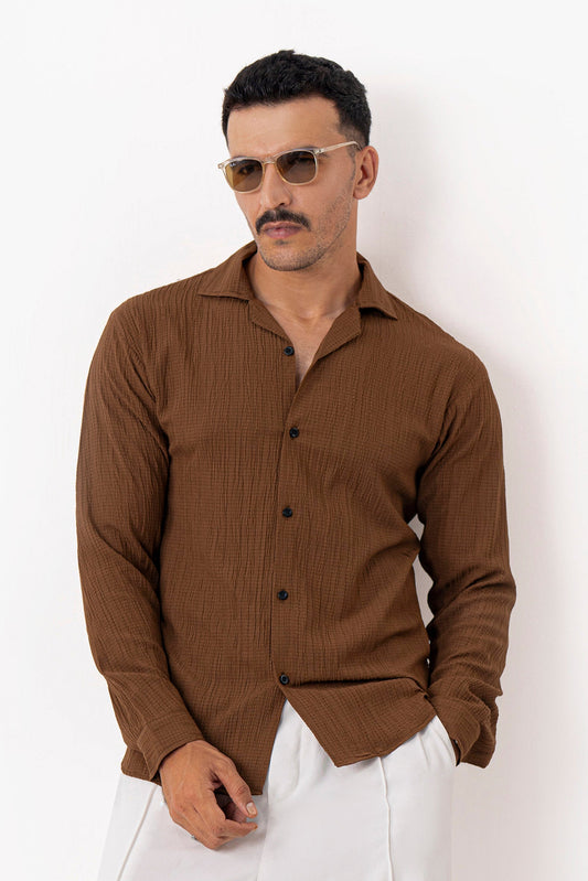 Mocha Streak Shirt