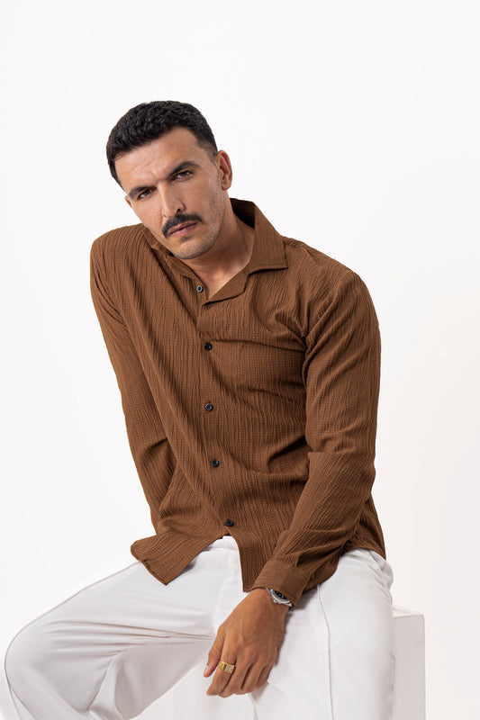 Mocha Streak Shirt
