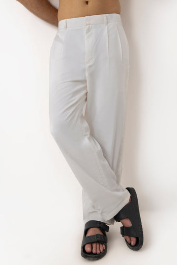 Easy Pleated Shirt Pants