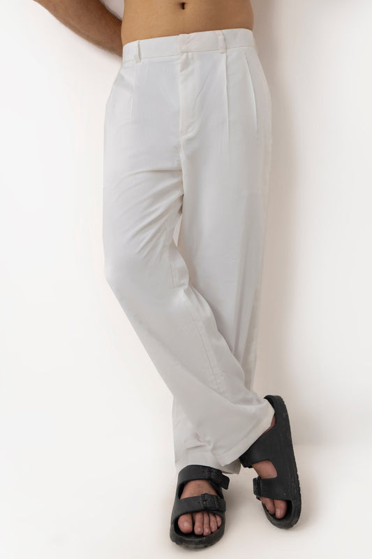 Easy Pleated Shirt Pants