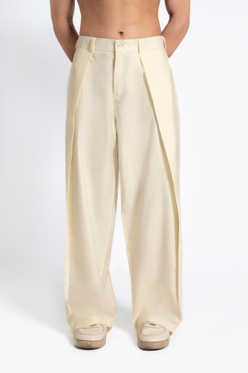 SOLÉA Fawn Draped Pleated Pants