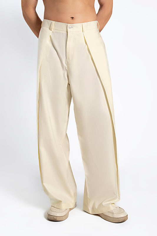 SOLÉA Fawn Draped Pleated Pants