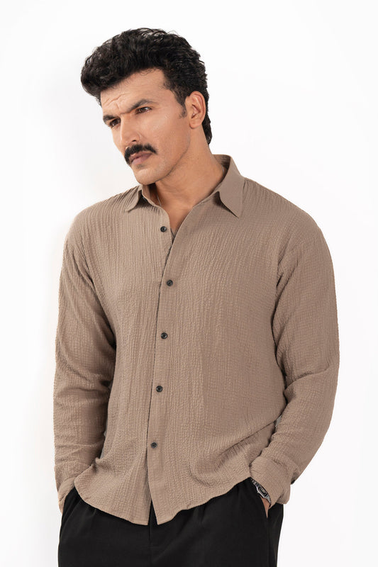 Classic Pashmina Creased Shirt