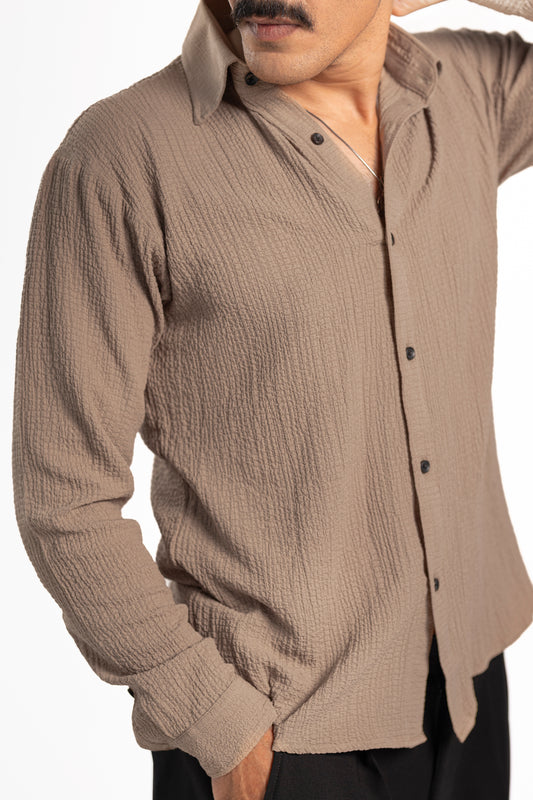 Classic Pashmina Creased Shirt