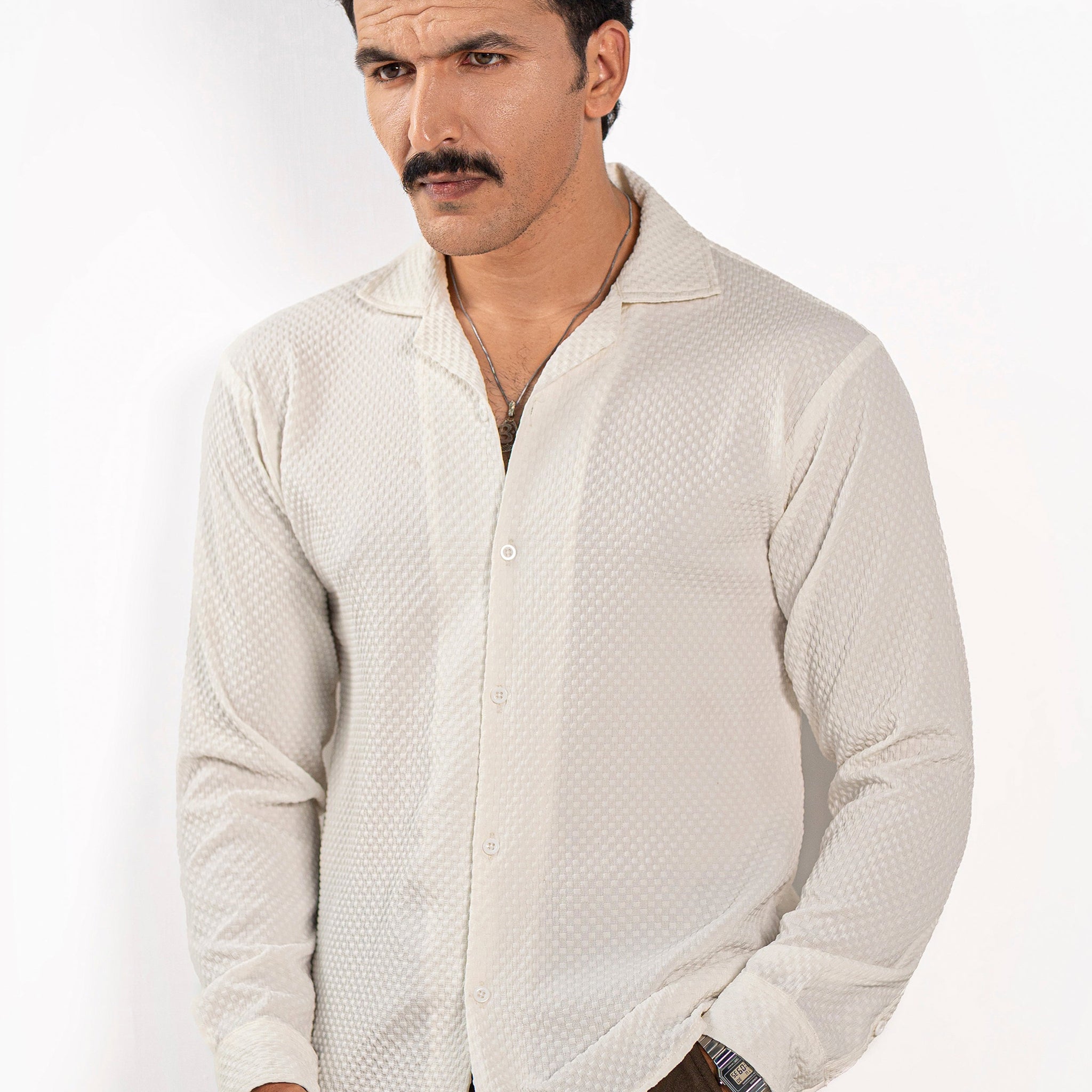 Embossed Textured Shirt