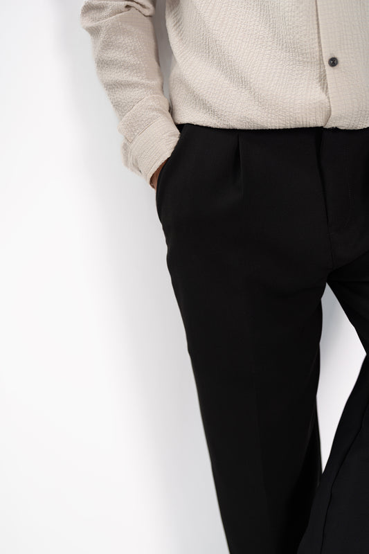 PoloDot Pleated Pants