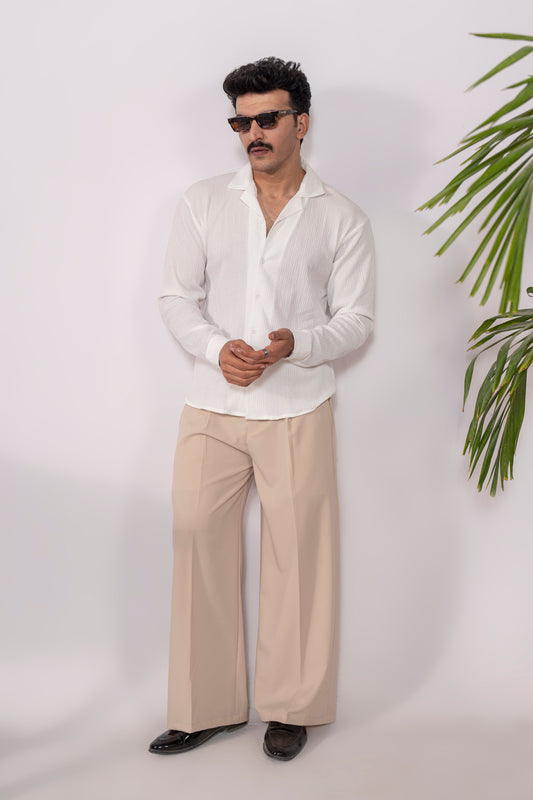 WhiteGrain Textured Shirt