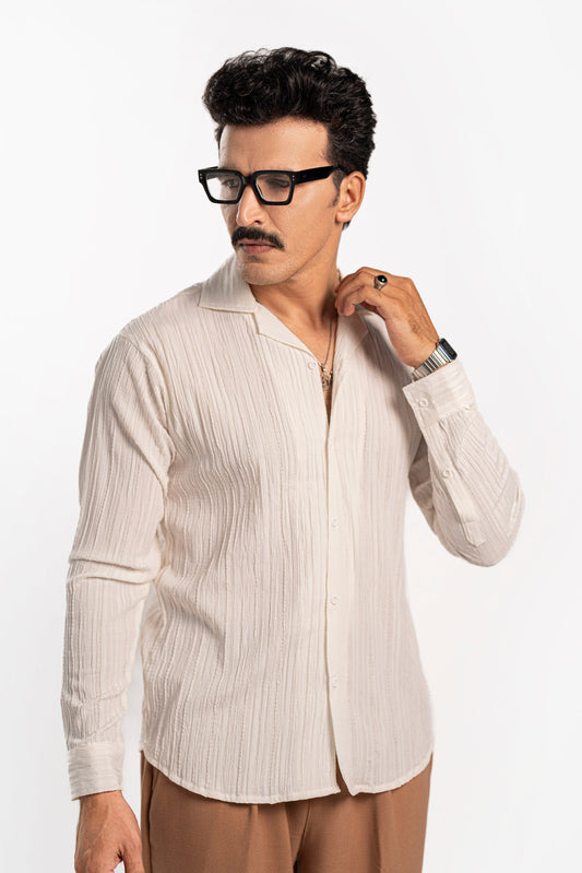 Oatline Streak Shirt