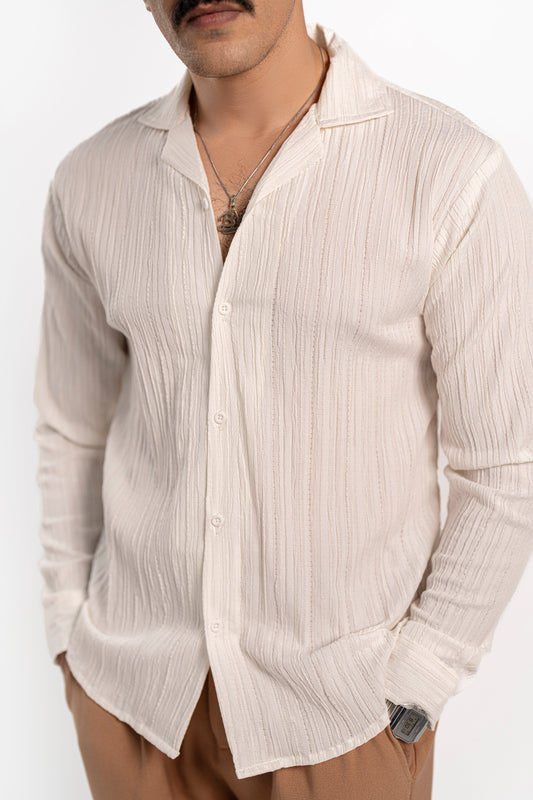 Oatline Streak Shirt