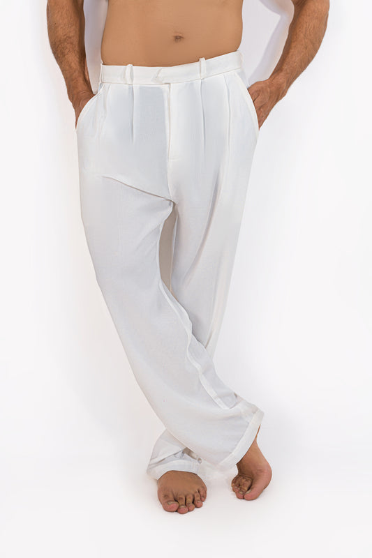 Weekend Pleated Pants