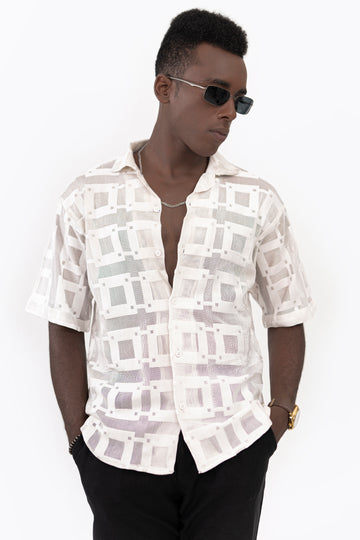Soft Box Crochet Shirt