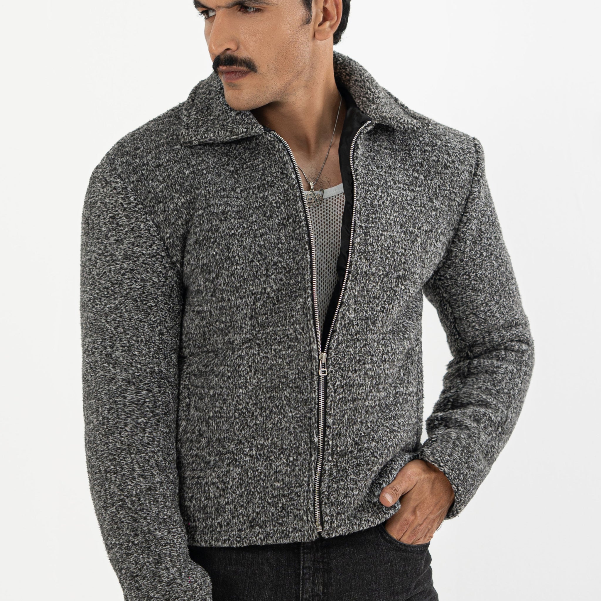 Brushed Textured Jacket - Limited Edition