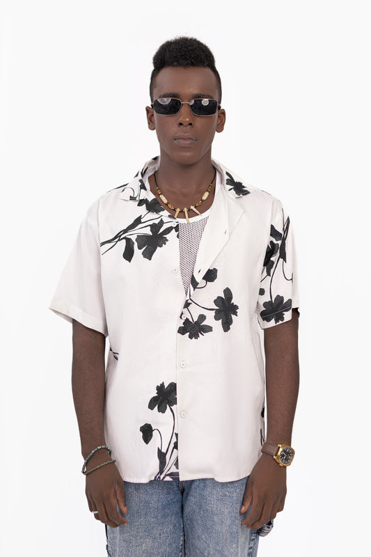 Dark Floral Shirt