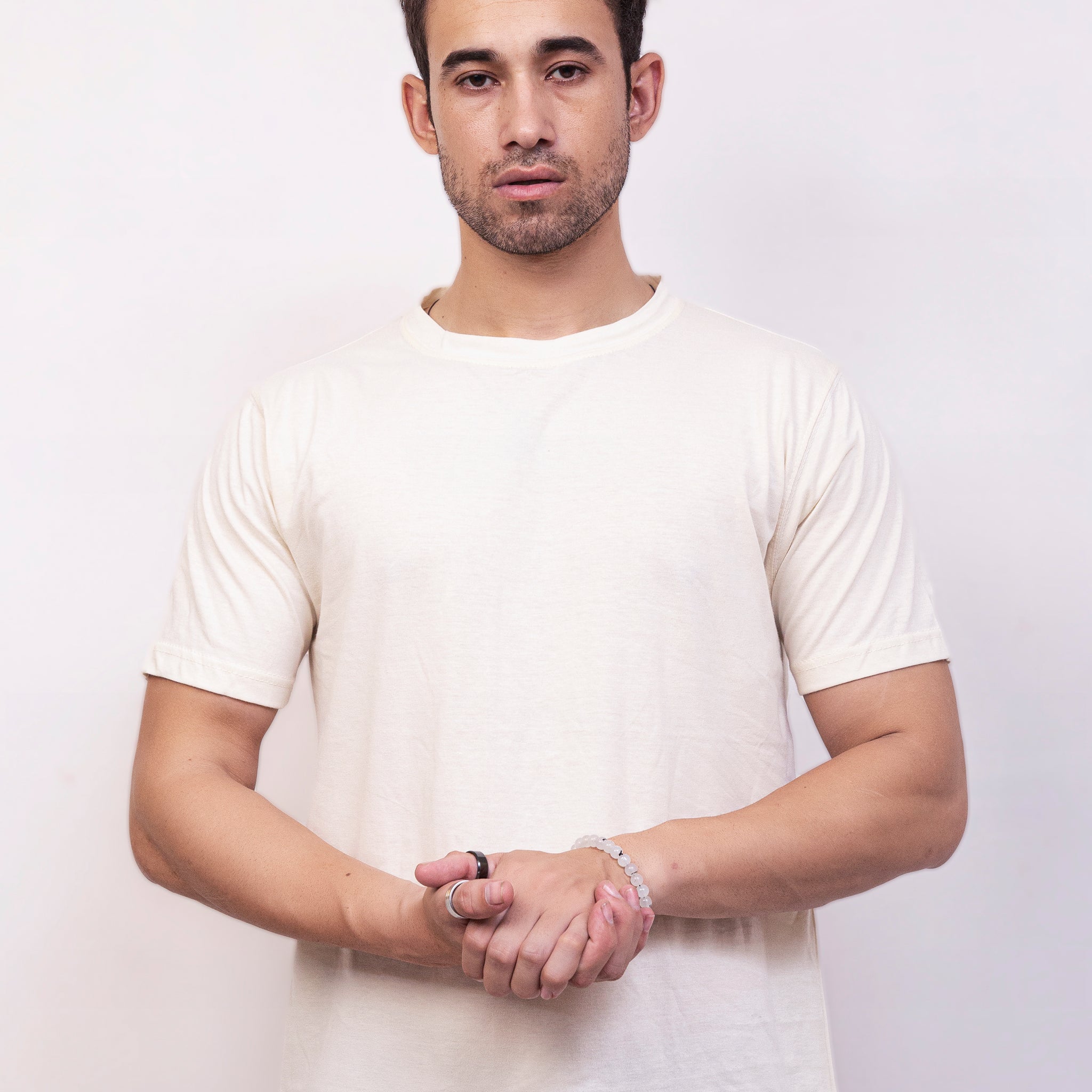 Basic Cream Tee