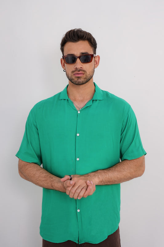 Basic Spring Green Shirt