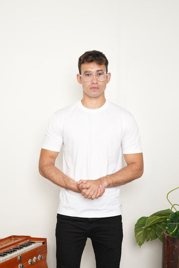 Basic White Tee